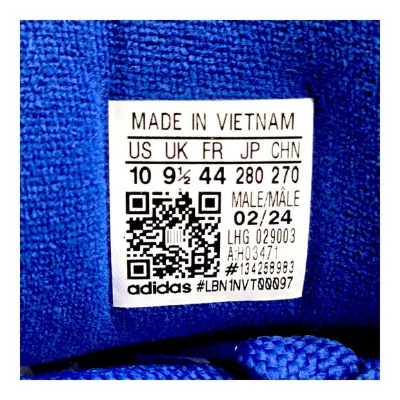adidas Campus 00s Sneaker Shoes Blue White Strips Original Lace-Up Mens Size 10 main image 4